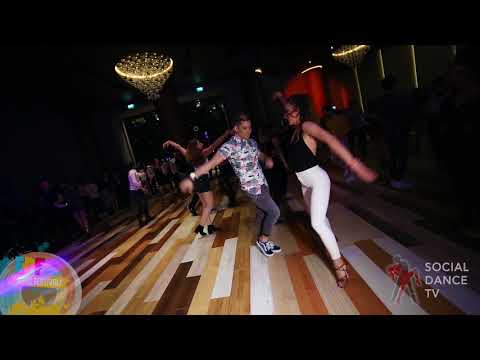 Rafael Barros & Esin - Salsa social dancing at the Eskisehir Dance Festival 2018
