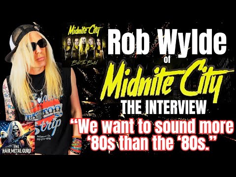 Rob Wylde On Midnite City, Tigertailz, & Making Hair Metal Cool Again