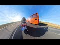 Ride 347 Insta 360 X4 Honda CBR650R 2025 Akrapovic Racing Line
