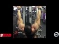 Dallas McCarver Trains Back 3.5 Weeks Out - Mr. Olympia 2016