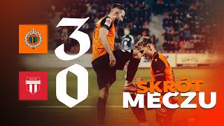 Wideo: Chrobry G�og�w - Pogo� Grodzisk Mazowiecki 3:0 | skr�t