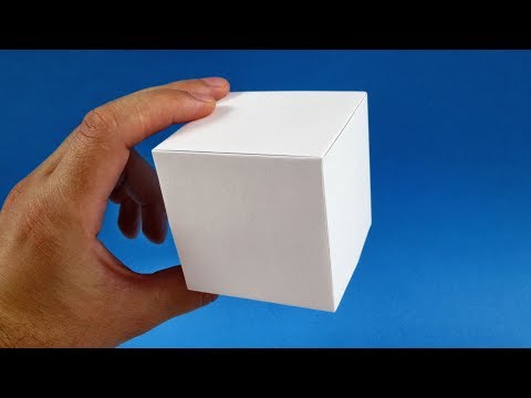 How to Make a Paper Cube - easy origami