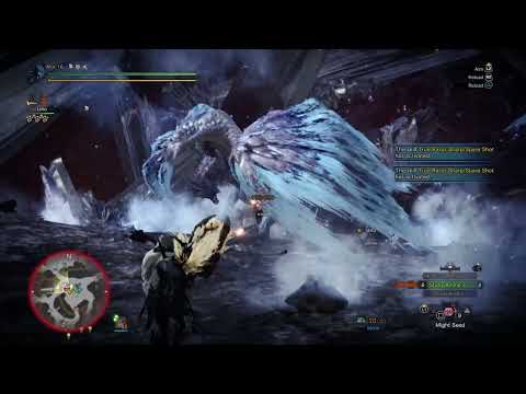 Monster Hunter World: Iceborne AT Velkhana._.Solo Run..HBG Sticky/Cluster..Guard/Guard Up Build..