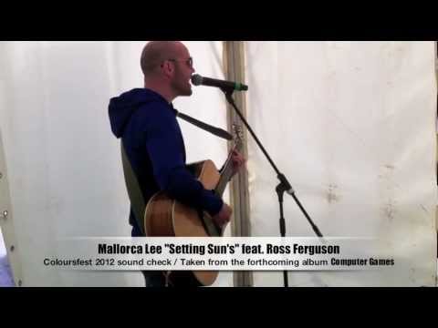 Mallorca Lee: Sound checking "Setting Sun's" Coloursfest 2012