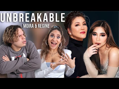 I LOOOOVE THIS SONG! Waleska & Efra react to Regine Velasquez & Moira De La Torre - Unbreakable