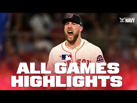 Highlights from ALL games on 8/5 (Garrett Crochet dominant performance AND MORE)!