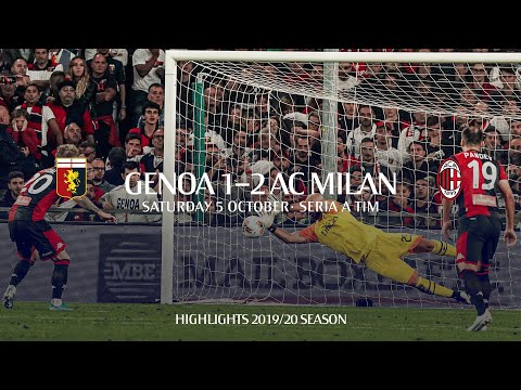 Highlights | Genoa 1-2 AC Milan | Matchday 7 Serie A TIM 2019/20