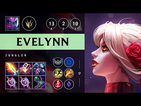 Evelynn Jungle vs Hecarim - EUW Challenger Patch 25.05