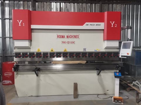 Пресс RODMA с ЧПУ Cybelec CT12 (3200х125 тонн)