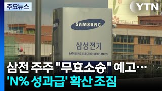 삼전 주주 "무효소송" 예고...'N% 성과급' 확산 조짐 / YTN