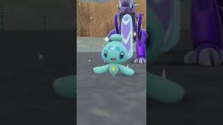 色違いマナフィを親にして「色違いフィオネ」産んでみた【ポケモンSV】#Shorts #ポケモン