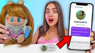 I Surprised Celebrities with CUSTOM Labubus!