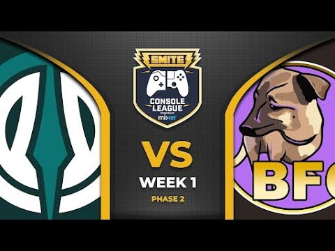 SMITE Console League: Blanche Fan Club VS Hype Unit (Phase 2 Week 1)