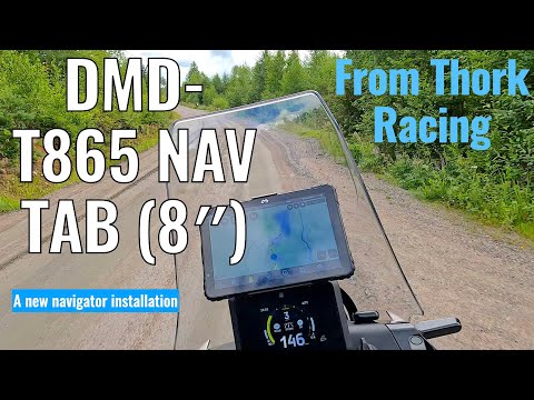 Ultimate Motorcycle Navigation: Unboxing and Installing the Thork Racing DMD-T865 Nav Tab!