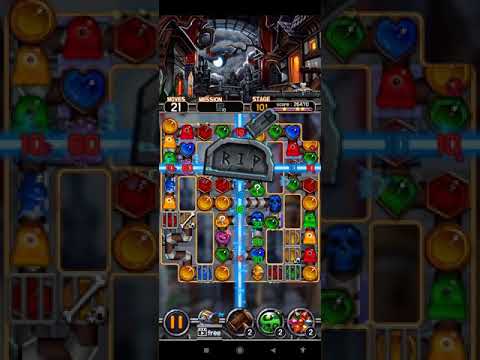 Jewel Vampire Castle 💎 🏰 Level 101 ⭐⭐⭐ 2021 - Match 3 Puzzle no Booster 👑 Android Gameplay ✅