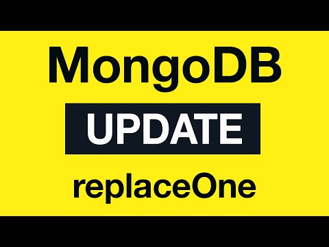MongoDB Update Queries 10 replaceOne