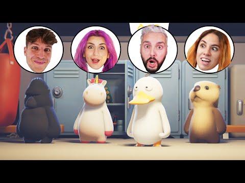Wir spielen 1.MAL PARTY ANIMALS ZU VIERT! Lustige Folge mit Kaan, Dania, Lena, Tom!
