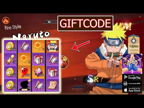 Ninja Shippuden & 4 Giftcodes - Free SR Naruto | Ninja Shippuden All Gift Codes
