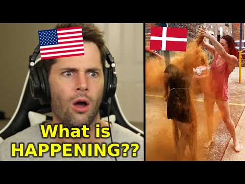 American Reacts to Danish TikToks