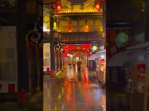 Chengdu' Beautiful Jinli Ancient Street錦里古街 | WalkTube 4K