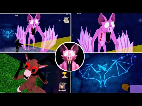 99 Nights In The Forest New Bat Entity Monster Update Jumpscare + The Deer Is Angry Again Cutscene 