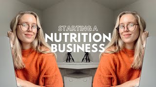 DAY IN THE LIFE OF A DIETITIAN | starting a nutrition business online | vlog + what i eat (2020)