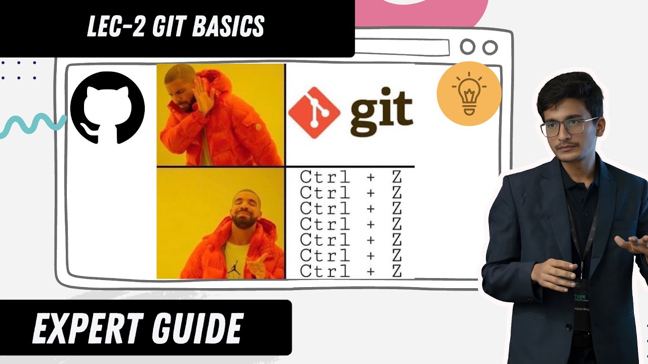 Git Github MasterClass Lec-2 | Git Basics | Learn From Basics to Mastery in Github 2024