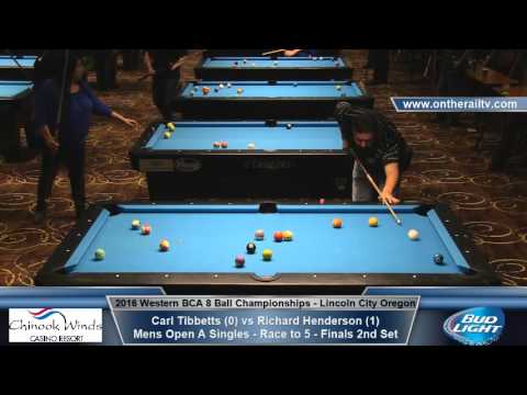 2016 WBCA 8 Ball - MAS Finals Set 2 - Tibbetts vs Henderson