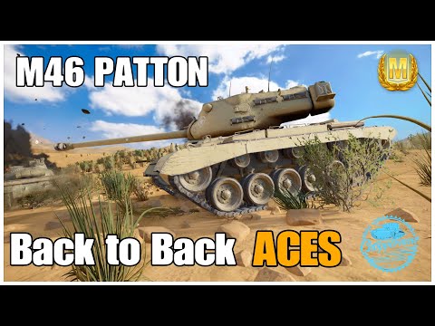 World of Tanks PS4 // M46 Patton // Best all rounder at tier IX? // tense games are best games //