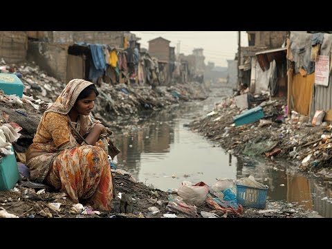 🇮🇳🐄🐀 SHOCKING SLUM LIFE IN INDIA: KIDS LIVE WITH RATS, PILES OF TRASH EVERYWHERE... BUT STILL SMILE!