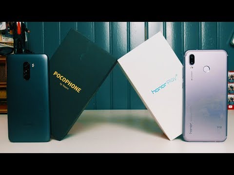 Pocophone F1 VS Honor Play