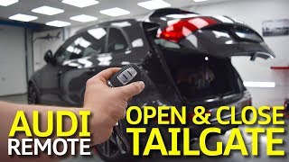 Audi A4 / A5 / Q5 Remote Electric Tailgate - Open & Close