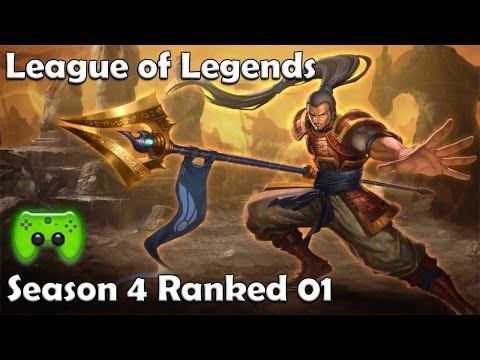 LEAGUE OF LEGENDS - Season 4 Ranked 01 [HD] «» Let's Play League of Legends