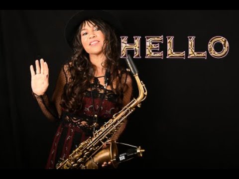 Hello - Adele Remix ( Live Saxophon Cover Celia Baron )