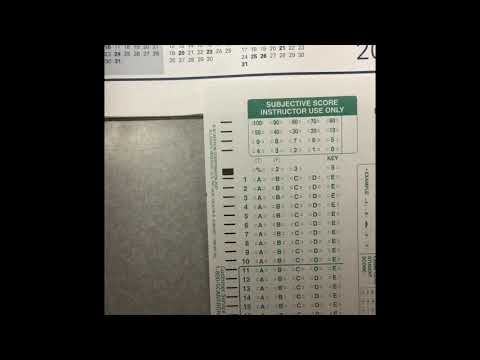 What Is A Scantron 2017