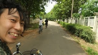 preview picture of video '【高画質】自転車で冒険@ゲストハウス周辺 チェンマイ観光 R¡i¡ / Cycling Hoshihana Village @ Chiang Mai, Thailand'