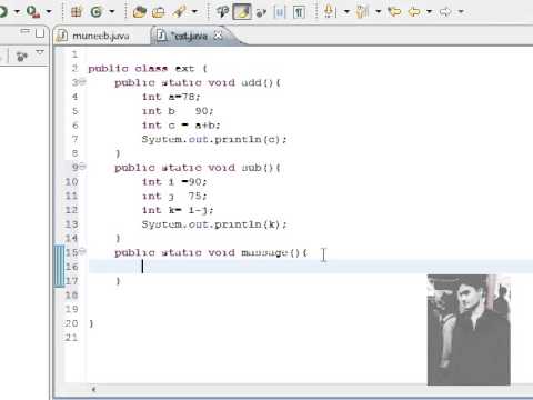 Java Programming Tutorial 15 In Urdu Using Classes With Multiple Methods