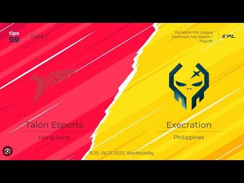 [LIVE] Talon Esports vs Execration | EPL World Series: SEA Season 1 | 6 December 2023