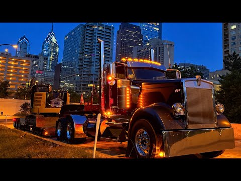 Lowboy Hauling In Philadelphia!