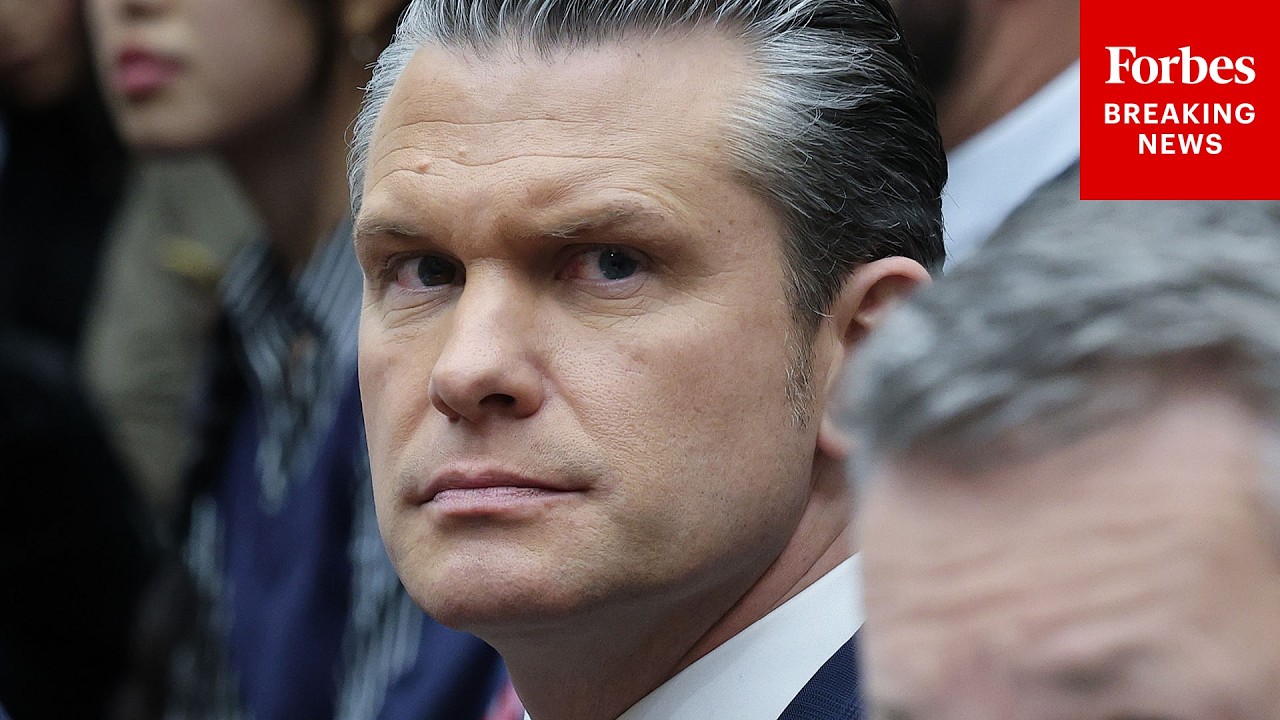 Video | BREAKING NEWS: War Sec. Pete Hegseth Faces Lawmakers As Iran War Drags On