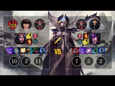 FPB Cepted LeBlanc vs Rather Syndra Mid - KR GrandMaster Patch 10.11