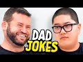 Dad Jokes | Don't laugh Challenge | Alan vs Andrew | Raise Your Spirits