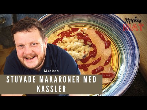 MICKES ENKLA VARDAGSMAT - Stuvade makaroner med kassler