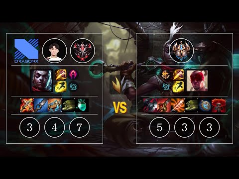 DRX Pyosik Ekko vs Lee Sin Jungle - KR Patch 10.12