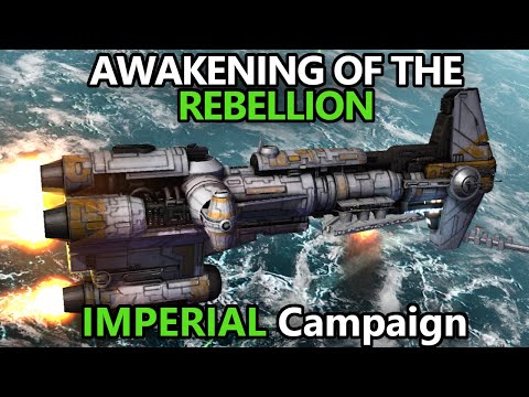 [SO MANY Rebel Corvettes!] Star Wars Empire at War: Awakening of the Rebellion Mod - Empire Ep13