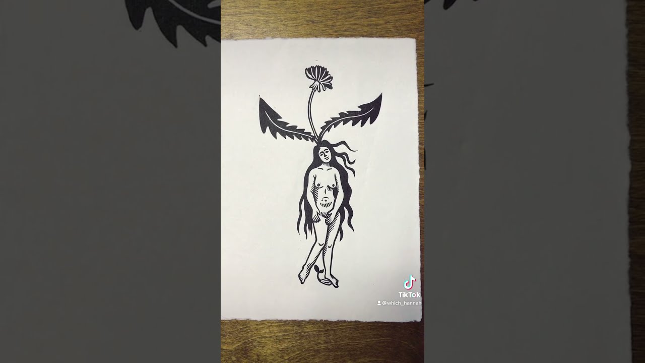 Printing my Linocut Design 