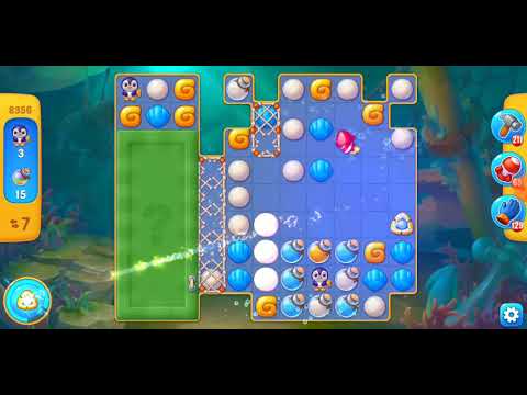 Fishdom. 8356 level no boosters and diamonds 13 moves (❌ no lightning)