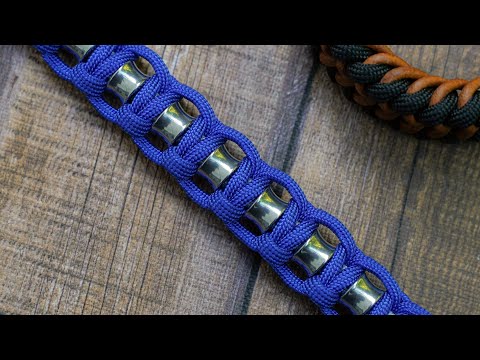 DIY Paracord Solomon Beads Bracelet Step by Step