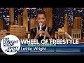 Wheel of Freestyle with Black Panther's Letitia Wright