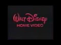 Walt Disney Home Video Logo With French Announcer 5 1991